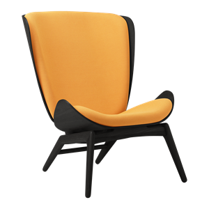 Umage The Reader Armchair Black Oak/Tangerine