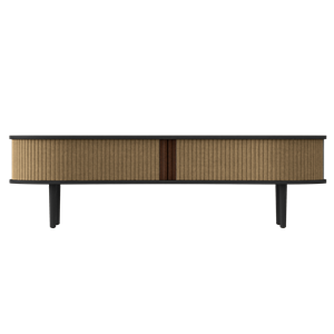 Umage Audacious TV Bench Black Oak/Sugar Brown