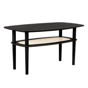 Umage Together Sleek Rectangle Coffee Table Black Oak