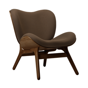 Umage A Conversation Piece Armchair Dark Oak/Mocca