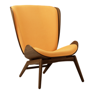 Umage The Reader Armchair Dark Oak/Tangerine