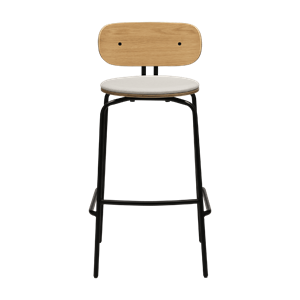 Umage Curious Barstool White Sands/Black