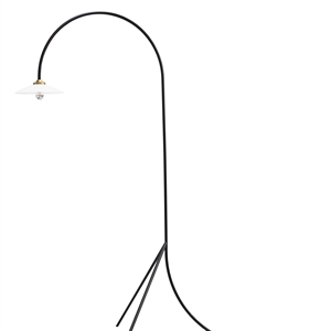 Valerie Objects -seisovalaisin N1 -lattiavalaisin, Musta