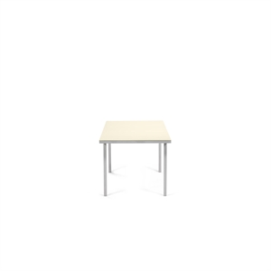 Valerie Objects Alu Dining Table 85x85 cm Ivory