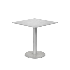 Valerie Object Alu Square -ruokapöytä, harmaa