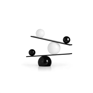 Oblure Balance V2 -pöytävalaisin, Musta