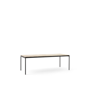 &Tradition Ville AV26 Outdoor Dining Table Large 220x90 Warm Black