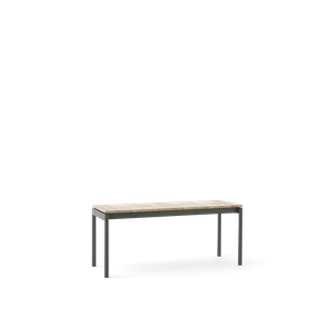 &Tradition Ville AV27 Outdoor Bench Small 110x40 Bronze Green