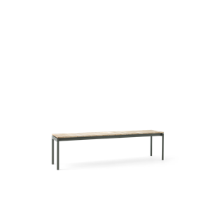 &Tradition Ville AV28 Outdoor Bench Large 180x40 Bronze Green