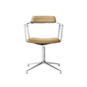 Vipp 452 Pyörivä Tuoli Kameli/nahka