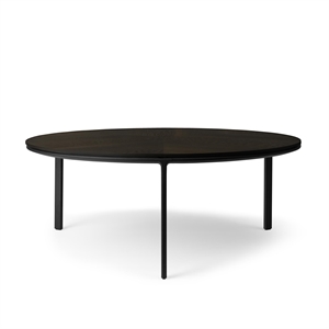 Vipp 425 Coffee Table Ø90 Dark Oak