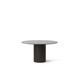 Tilt 494 Cabin Round Table Vipp Gray Marble/Dark Oak