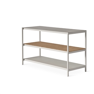 Vipp 741 Avokeittiömoduuli, Suuri, Alumiini/tiikki