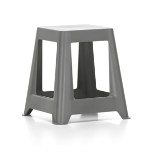 Vitra Chap Stool RE Tummanharmaa