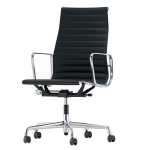 Vitra Aluminum EA 119 Office Chair M. Swivel, Armrest and Tilt Mechanism