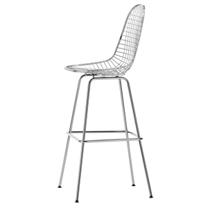 Vitra Eames Wire Bar Stool High Chrome