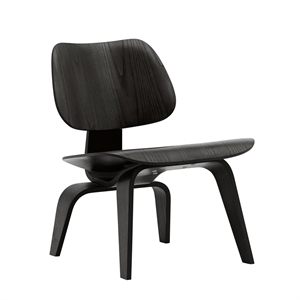 Vitra Plywood Group LCW Armchair Black Ash