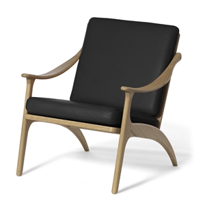 Warm Nordic Lean Back Armchair Oak/Sevilla 4001