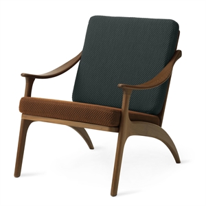 Warm Nordic Lean Back Armchair Teak/Mosaic 472972