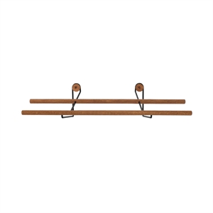 We Do Wood -kenkäteline, pieni, tammi/messinki