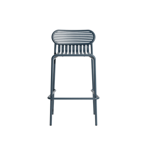 Petite Friture WEEK-END Bar Stool H80 Gray Blue