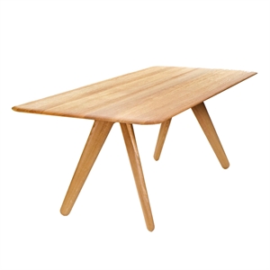 Tom Dixon Slab Dining Table Ø200 Natural