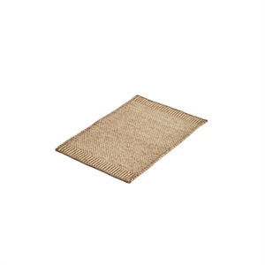 Woud Rombo -matto 40x60 ruskea