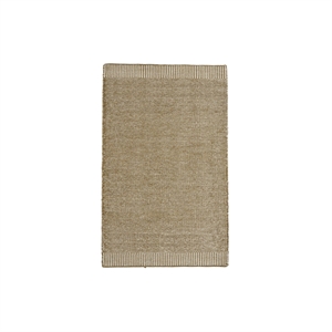 Woud Rombo -matto 90x140 ruskea